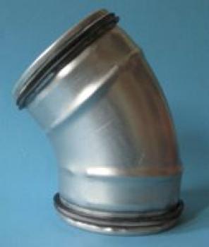 Bogen 45 mit Lippendichtung DN100