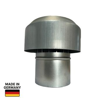 Dachhaube DN 140, Edelstahl 1.4301 V2A