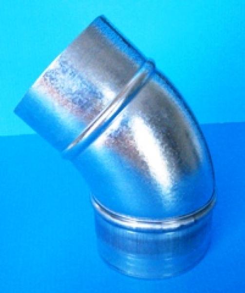BOGEN GLATT 45 GRAD DN 315