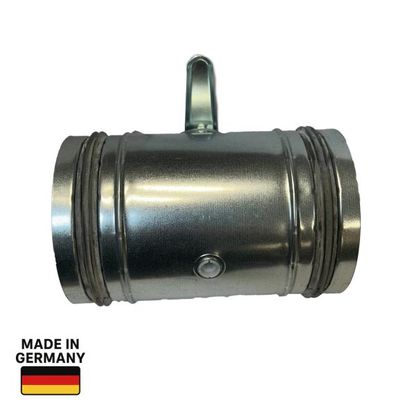 Absperrklappe Hand. DN 250, Edelstahl 1.4301 V2A