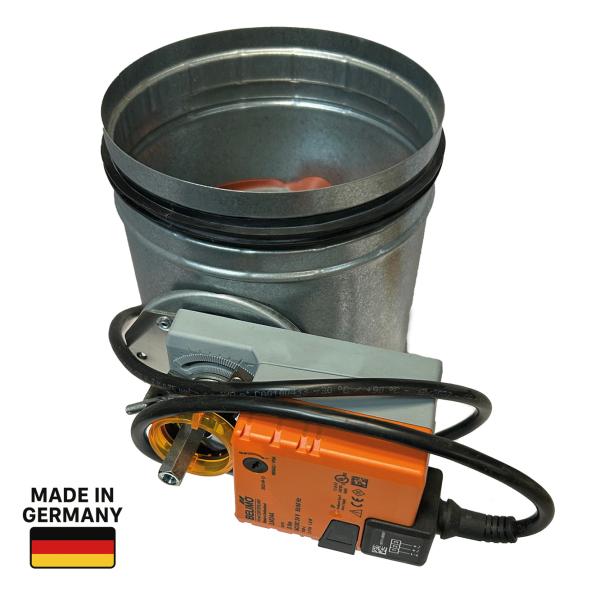 Absperrklappe + LM230/24 DN 630, Edelstahl 1.4301 V2A