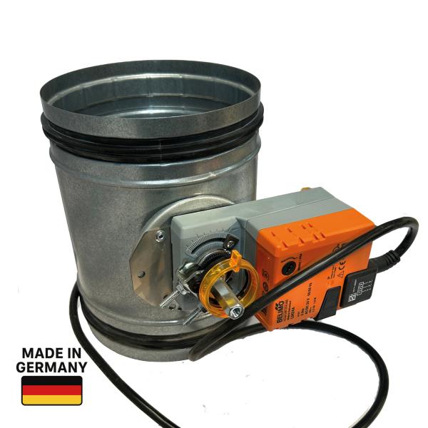 Absperrklappe + LM230/24 DN 560, Edelstahl 1.4301 V2A