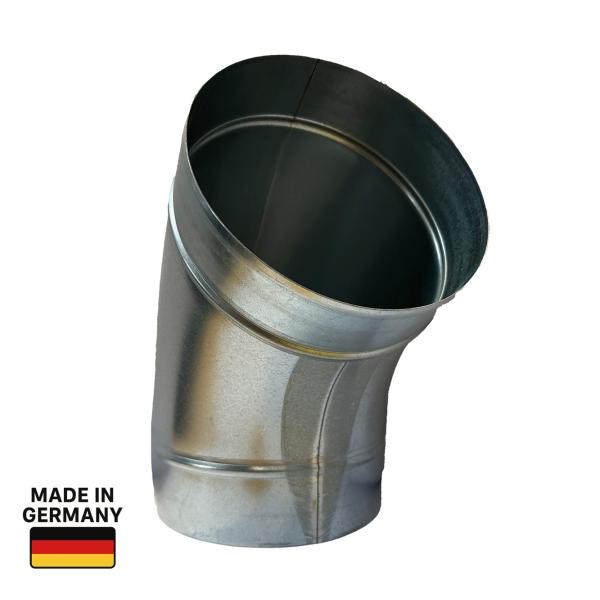 Bogen 60° DN 180, glatt, Edelstahl 1.4301 V2A