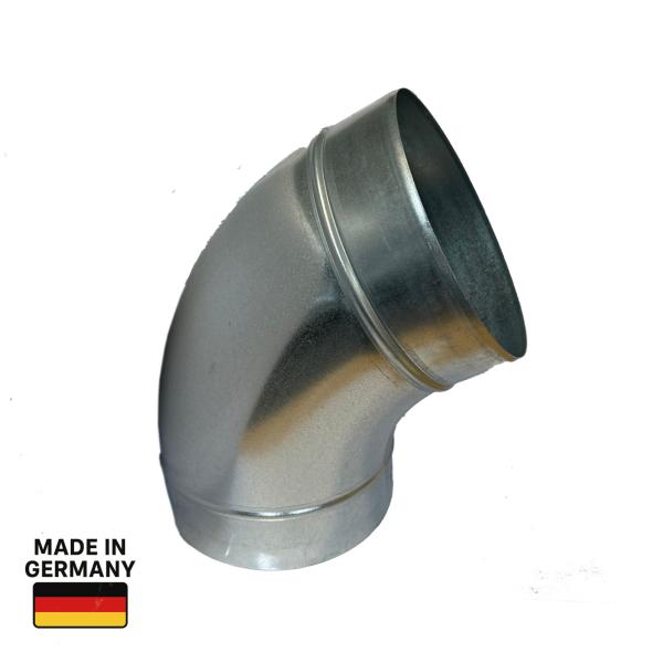 Bogen 60° DN 180, glatt, Edelstahl 1.4301 V2A