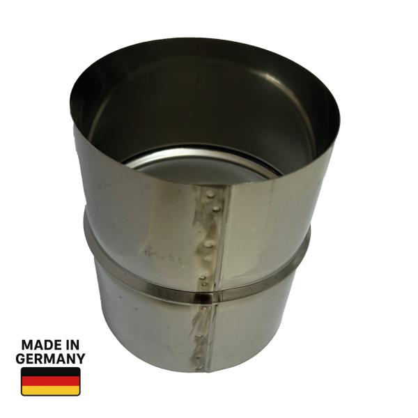 Steckverbinder f. Rohre DN 100 - DN 800, Edelstahl 1.4301 V2A