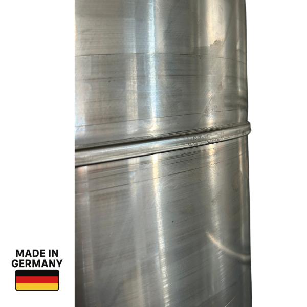Wickelfalzrohr, Lüftungsrohr DN 125, Edelstahl 1.4301 V2A