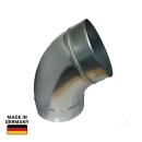 Bogen 60° DN 224, glatt, Edelstahl 1.4301 V2A