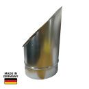 Bundkragen 45° DN 100 - DN 800, Edelstahl 1.4301 V2A