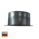 Bundkragen 90° DN 100 - DN 800, Edelstahl 1.4301 V2A