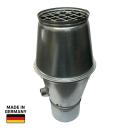 Deflektorhaube DN 100 - DN 630, Edelstahl 1.4301 V2A