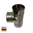 T-Stück 90° DN 125/125, Edelstahl 1.4301 V2A